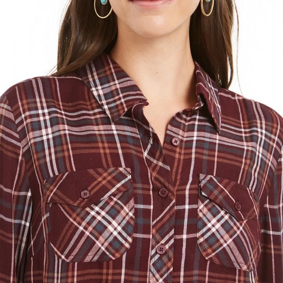 🎬✨ Umbrella Academy - Style & Co - Plaid Utility Shirt, Created for Macy’s - Picture 3 of 12
